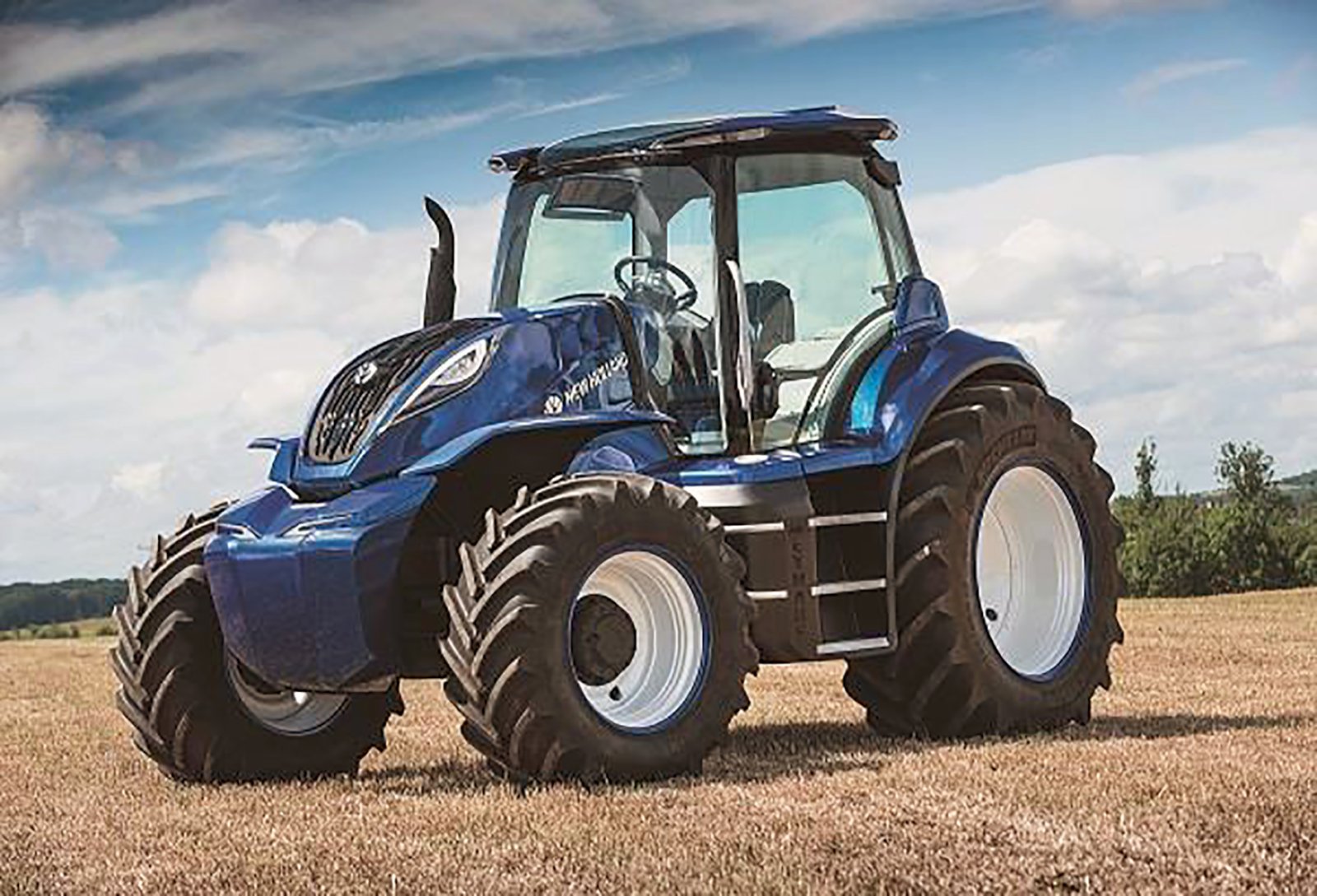 New Holland með nýja gasknúna dráttarvél