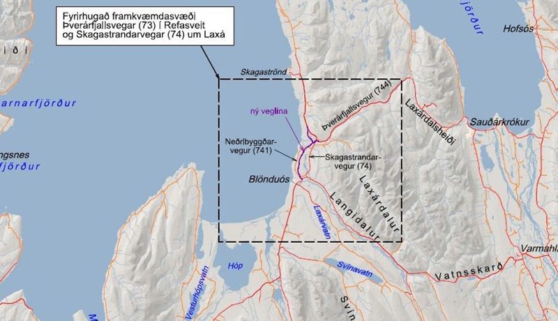 Óskað eftir framkvæmdaleyfi