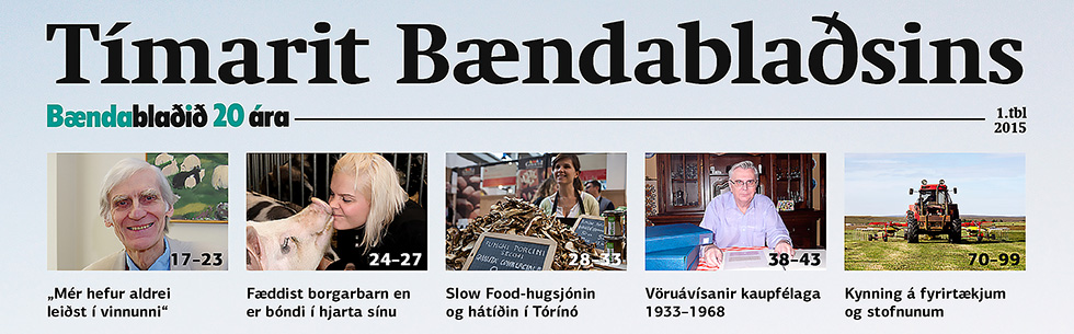 Tímarit Bændablaðsins aðgengilegt á vefnum