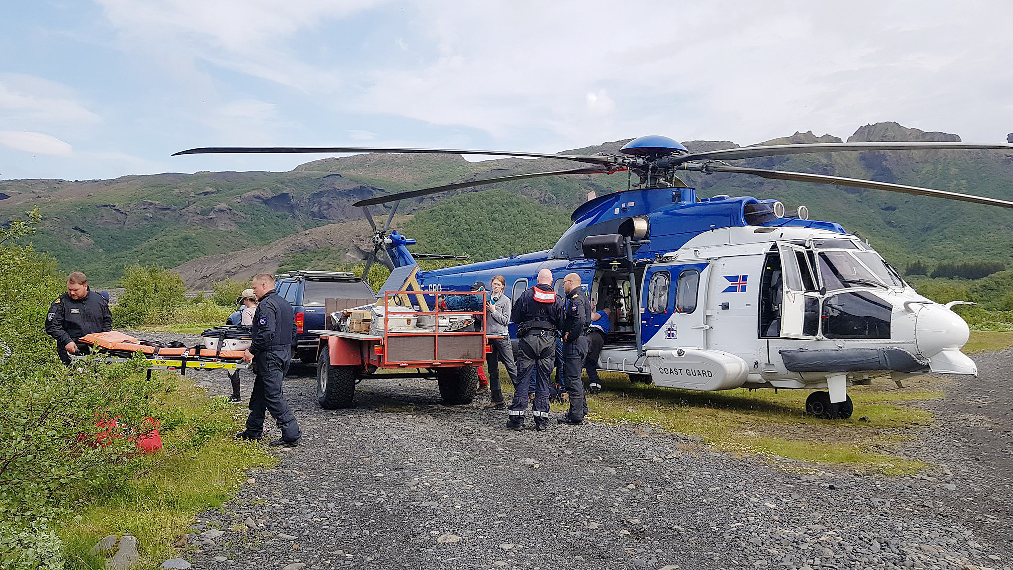 Fylgjast grannt með hræringum við Tungnakvíslarjökul