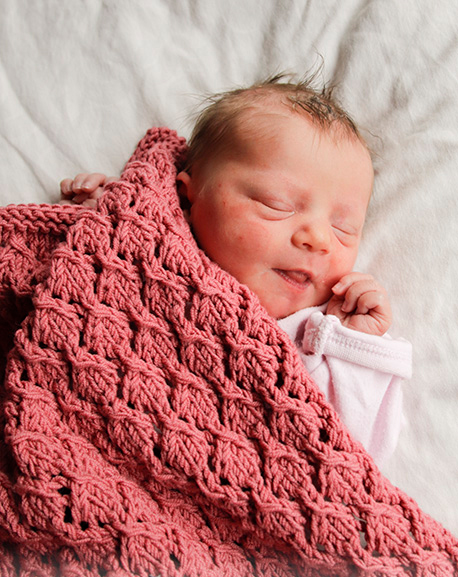 Ungbarnateppið Nótt