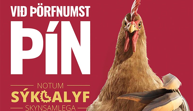 Vitundarvika um skynsamlega notkun sýklalyfja