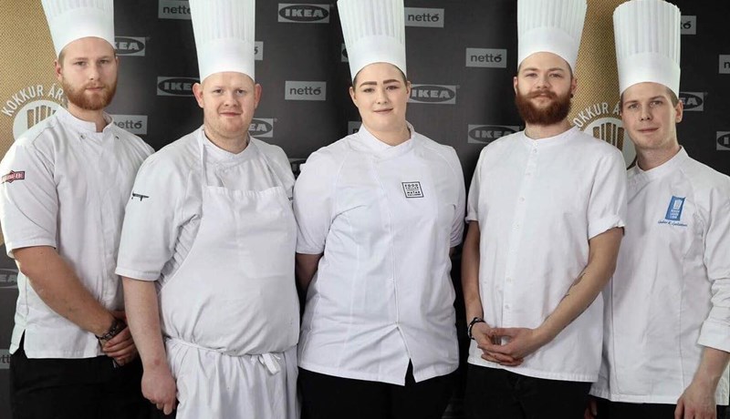 Keppa um nafnbótina Kokkur ársins 2018