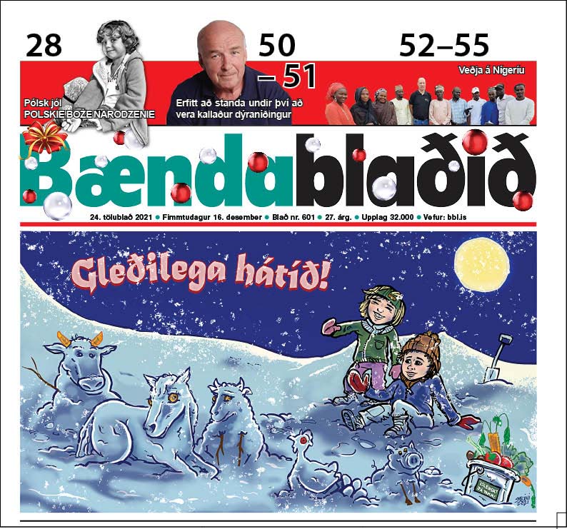 Gleðilega lestrarhátíð frá Bændablaðinu