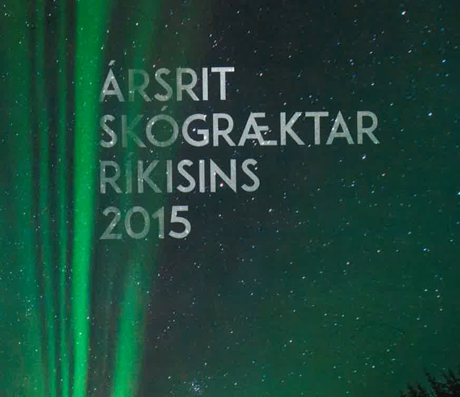 Ársrit Skógræktar ríkisins 2015