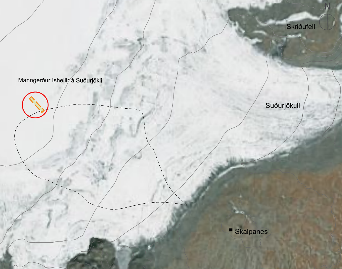 Nýr íshellir til athugunar