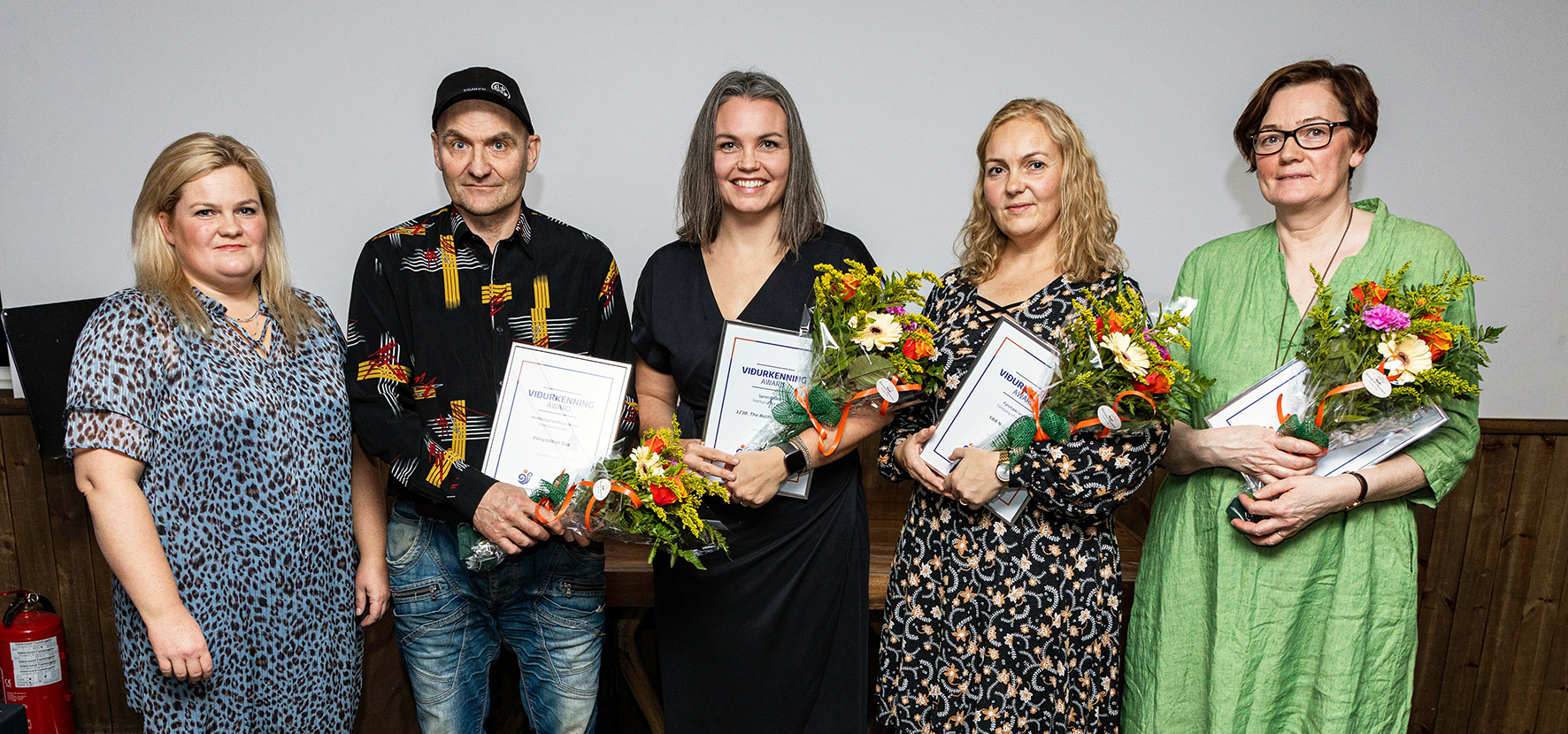 Fjórar viðurkenningar veittar fyrir góð störf