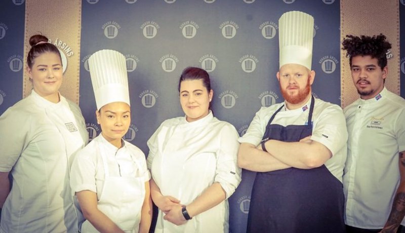 Þrjár konur í fimm manna úrslitahópi Kokkur ársins 2019