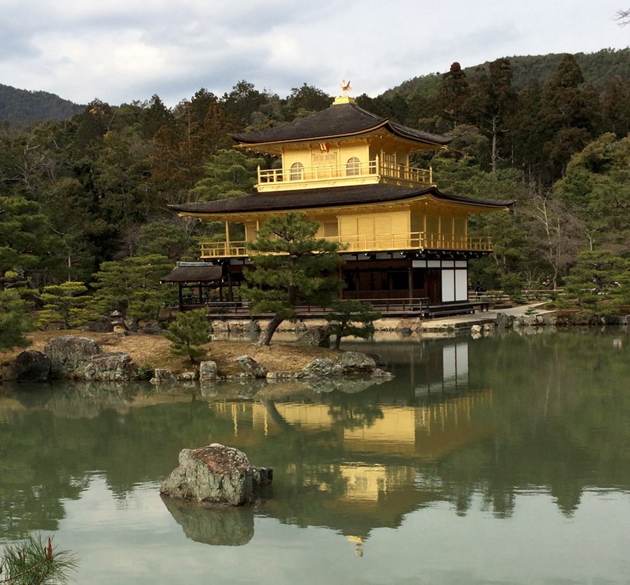 Kinkaku ji – Gullna hofið í Kyoto