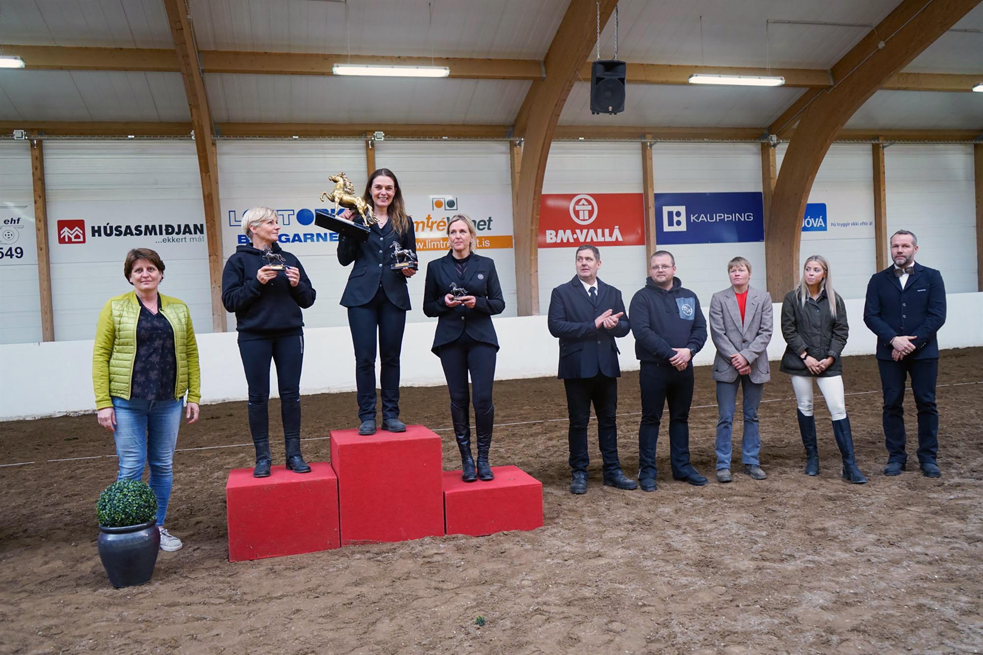 Reiðmenn fögnuðu útskrift