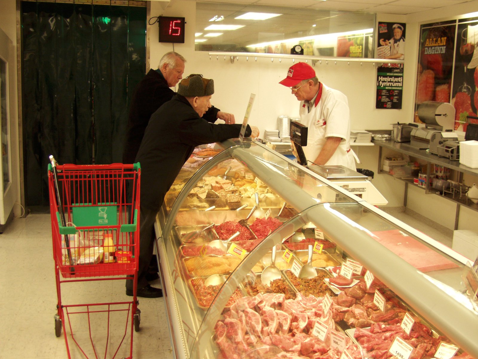 Mikil sala í kindakjöti undanfarnar  vikur og gengur vel á birgðir