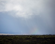 Vindmyllur ekki reistar í roki