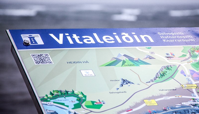 Búið að opna Vitaleiðina þar sem gengið er framhjá þremur vitum