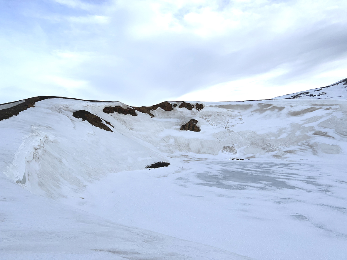 Borað í bergkvikuna