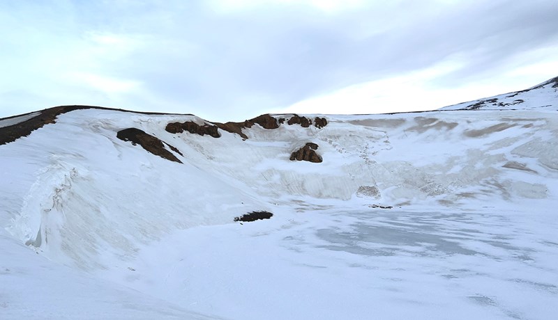 Borað í bergkvikuna