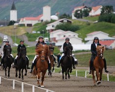 Landsmótsandi á Hólum