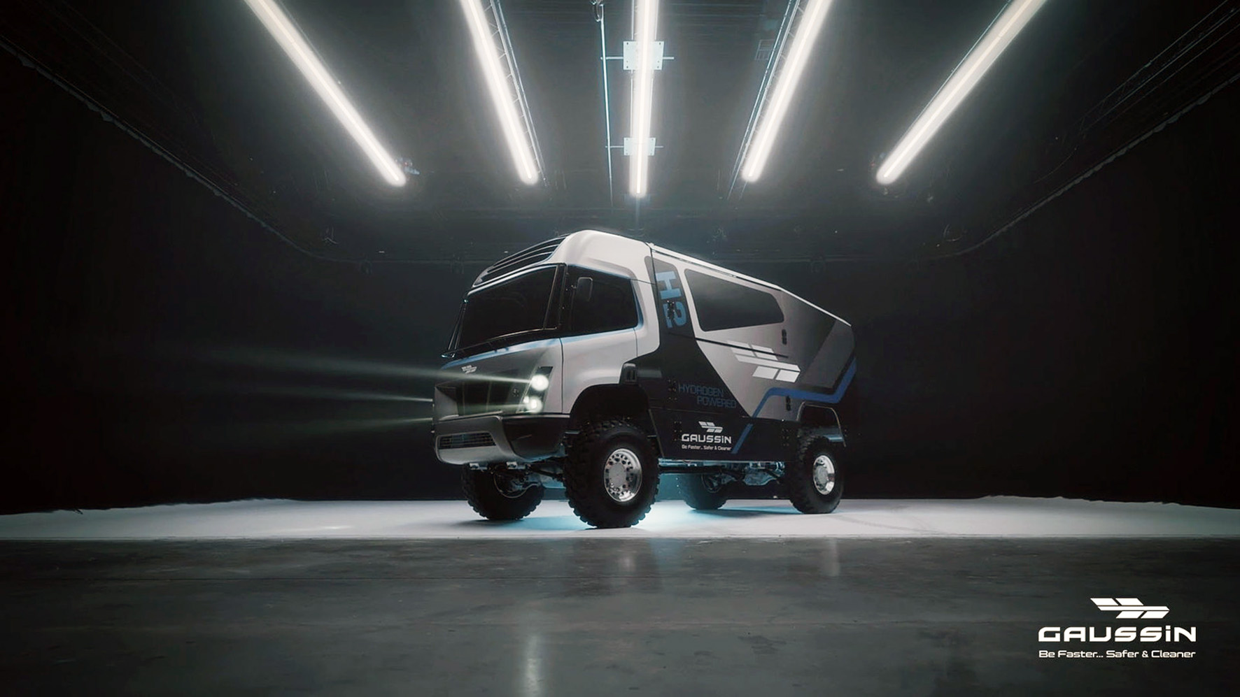 Fyrsti vetnisknúni trukkurinn til að keppa í Dakar-rallinu verður Gaussin